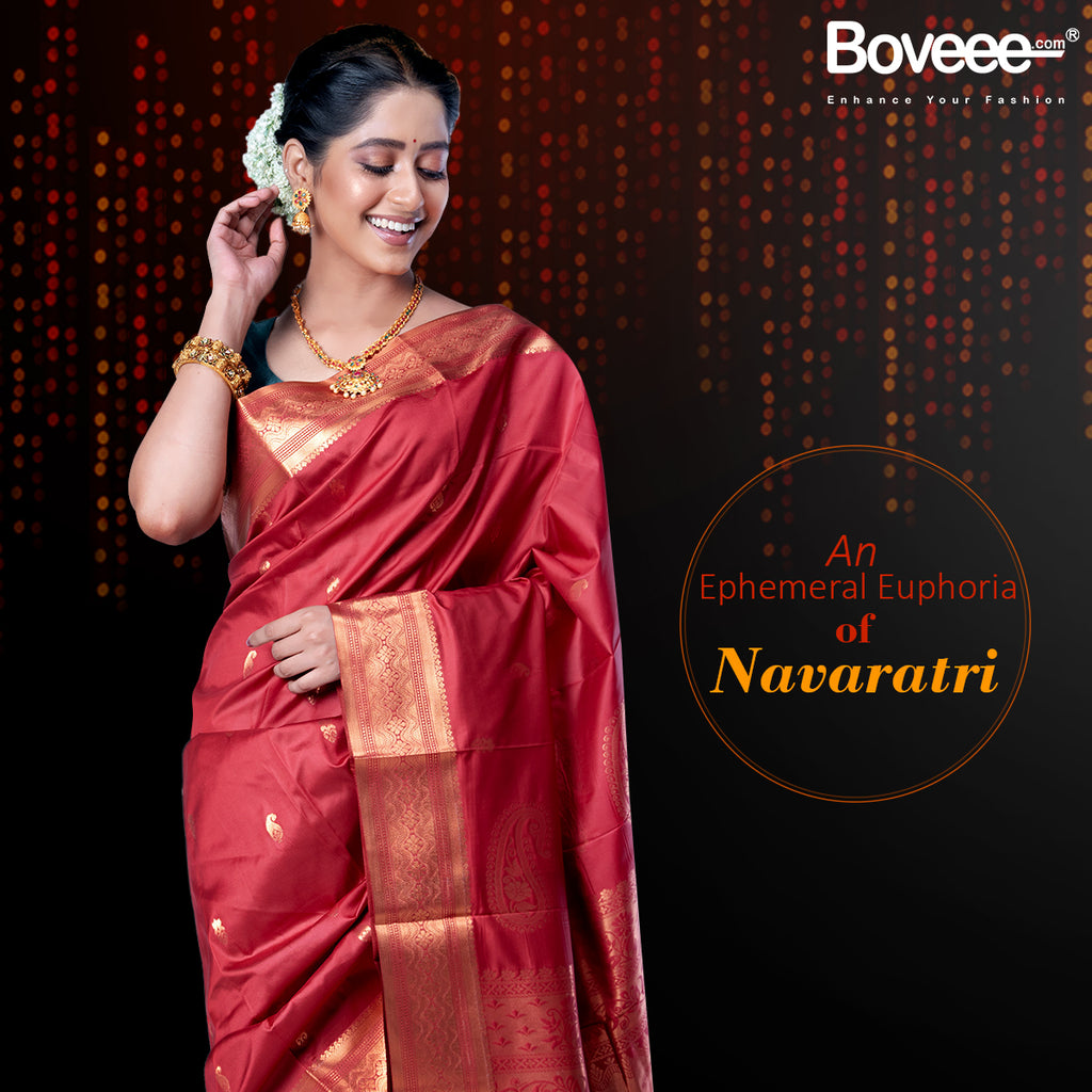 9 Nostalgic Navaratri Looks with Sassy Sarees